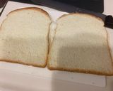 超簡単☆冷凍食パンでハムチーズトースト作り方2写真