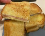 超簡単☆冷凍食パンでハムチーズトースト作り方8写真