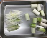 【大崎市】牡蠣の焼きねぎ汁【食育】作り方3写真