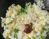 茗荷が爽やかなタテギ炒飯作り方3写真