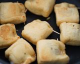 豚挽肉のコンコン焼き【油揚げの包み焼き】作り方21写真