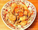 あまとうのたっぷり鶏味噌肉あえ☀健康維持作り方7写真