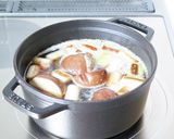 簡単手軽〆も美味しい【鴨ネギ鍋】作り方4写真