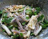 ゲソの豆腐和え作り方1写真