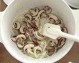マッシュルーム麹の豆乳クリームパスタ作り方3写真