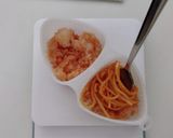 中から麺！ナポリタンおにぎり作り方2写真