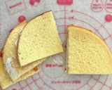 ナッペ不要♪簡単モノクロミニドームケーキ作り方2写真