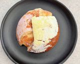 ナッペ不要♪簡単モノクロミニドームケーキ作り方7写真