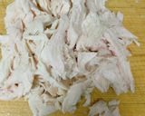 ☆春菊と人参とささ身の胡麻和え☆作り方2写真