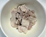 豚ロース肉と小松菜の塩こぶサラダ作り方3写真