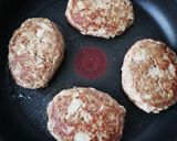 デミグラスソースで☆煮込みハンバーグ作り方4写真