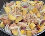 鶏肉とさつまいもの甘辛煮作り方10写真