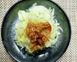 油淋鶏タレでレンチンキャベツ作り方2写真