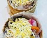 せいろ蒸し★野菜、チャーシュー、チーズ作り方3写真