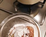 豆苗と鶏団子煮作り方1写真