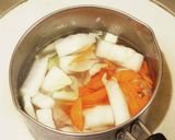 鶏味噌けんちん汁作り方3写真