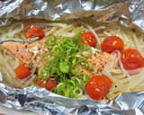 包丁要らず！簡単 鮭のホイル焼き作り方5写真