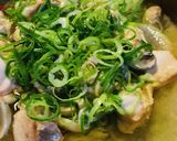 鍋の素活用●鶏肉の白菜＆根菜キノコ鍋作り方4写真