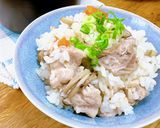 塩出汁で♪鶏ごぼうの炊き込みご飯作り方9写真