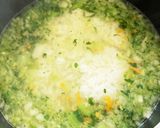 野菜のおかゆ卵入り★야채죽作り方8写真