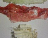 おぼろ昆布とエノキの豚肉蒸し作り方1写真