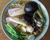 山菜そば作り方3写真