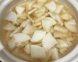 大根と豚バラ肉とザーサイのお鍋作り方3写真