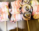 ナスと豚バラのくるくる焼き作り方4写真