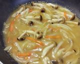 鮭としめじの柚子胡椒あんかけ作り方6写真