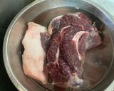 奇獸料理-蔥爆紅燒熊肉作り方2写真
