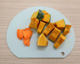 介護食 栄養たっぷりかぼちゃのサラダ作り方2写真