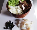ほろほろあぶらかれいの味噌汁作り方1写真