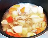 ほっこり☆根菜と豚肉の味噌煮作り方3写真