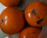 柿を冷凍して柿シャーベットに作り方1写真