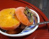 柿を冷凍して柿シャーベットに作り方3写真
