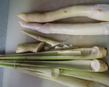 マコモタケの ”ゆかり ” 和え作り方1写真