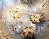 沖縄 ニガナの白和えリメイクハンバーグ作り方2写真