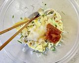 豆腐干の梅しらすおろし和え作り方3写真