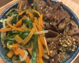 給食レシピdeお弁当②ビビンバ作り方1写真