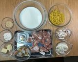 チキンシーフードマカロニグラタン作り方1写真