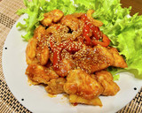 しっとり鶏ムネの旨辛炒め✨作り方9写真