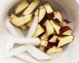 根菜茄子白菜簡単レモン味噌味温野菜サラダ作り方1写真