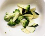 根菜茄子白菜簡単レモン味噌味温野菜サラダ作り方3写真