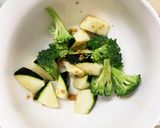 根菜茄子白菜簡単ミートソース温野菜サラダ作り方3写真