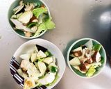 根菜茄子白菜簡単ミートソース温野菜サラダ作り方10写真