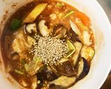根菜茄子白菜簡単ミートソース温野菜サラダ作り方18写真