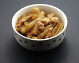 懐かしき庄内の味！ふきとしらたきの煮物作り方7写真