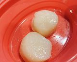 ホタテとアボガドのだし醤油和え作り方1写真