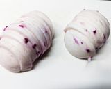 もものすけと柿のさっぱりサラダ作り方1写真