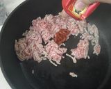 旨辛!豆乳坦々うどん作り方1写真